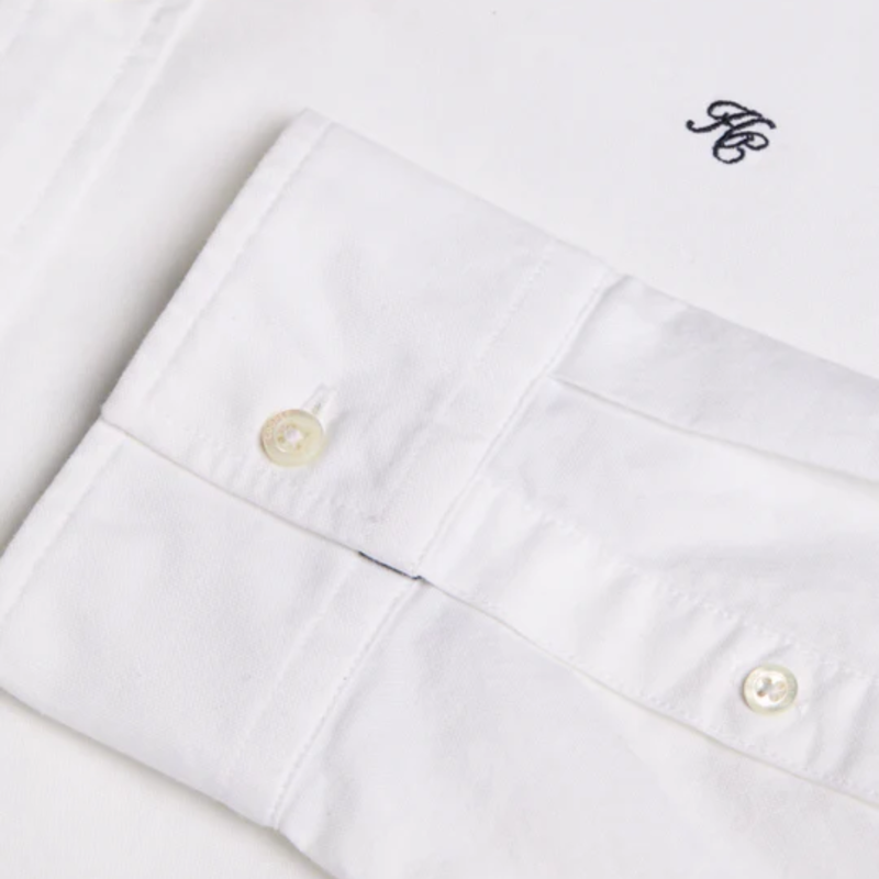 Holland Cooper Mens Classic Oxford Shirt - White-2