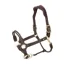 Velociti LUSSO Soria Control Leather Headcollar - Havana