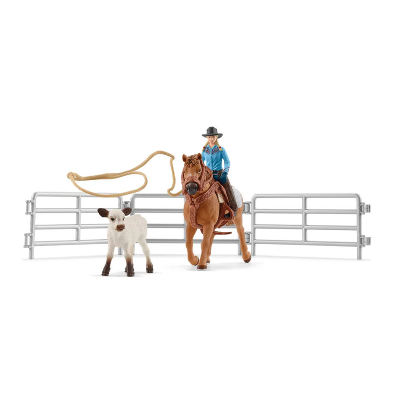 Schleich Cowboy Team Roping Fun