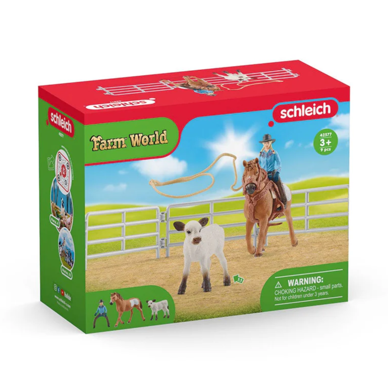 Schleich Cowboy Team Roping Fun-1