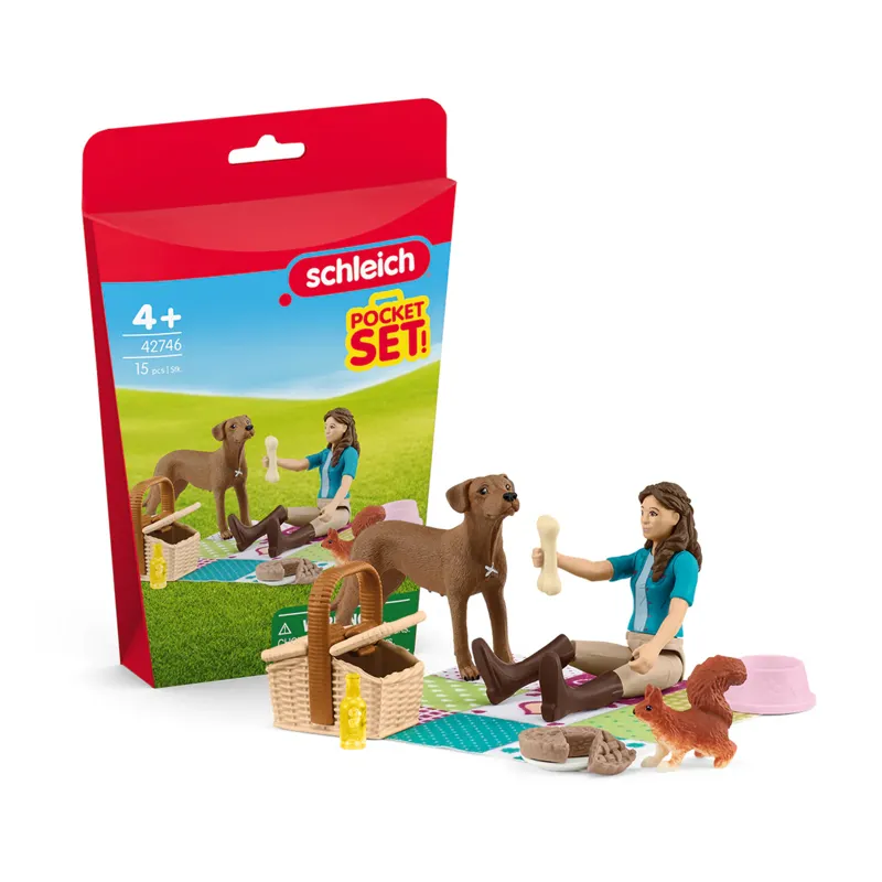 Schleich Horse Club Picnic Playset With Lisa