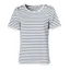 Holland Cooper Padstow Crew Neck Tee - Natural Ink/Navy Stripe