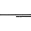 Velociti GARA Continental Rubber Grip Reins - Black/Black