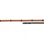 Velociti GARA Continental Rubber Grip Reins - Black/Orange