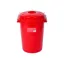 Red Gorilla Bin With Clip Lid - 50L - Red