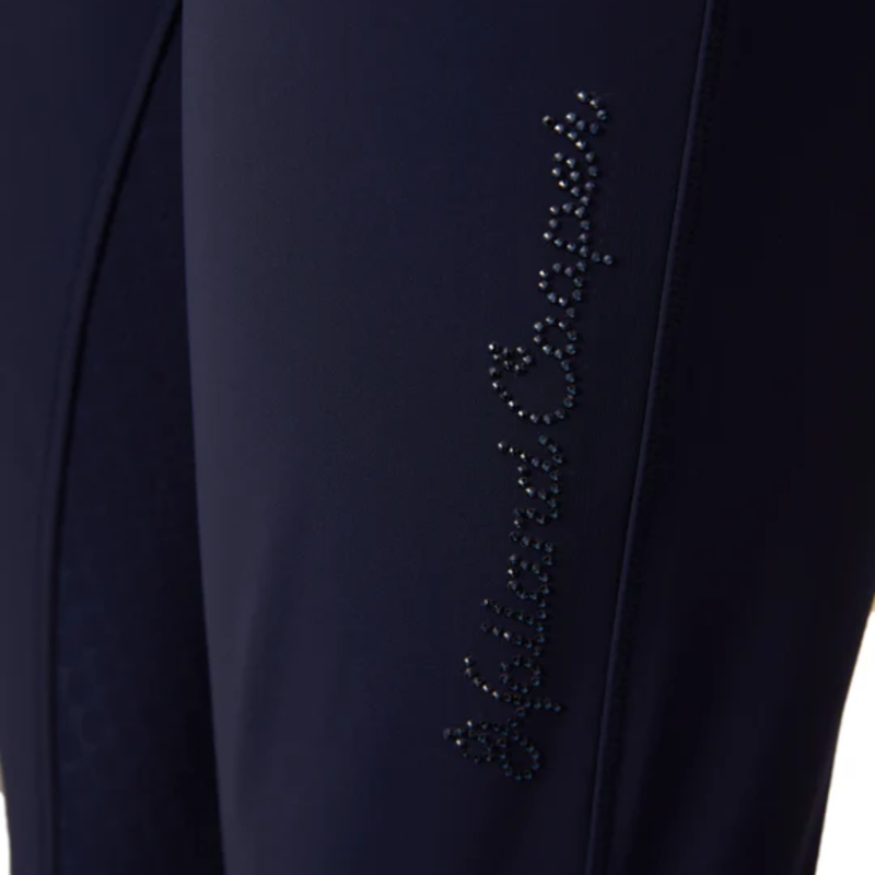 Holland Cooper Premium High Rise Breeches - Yale Blue-6