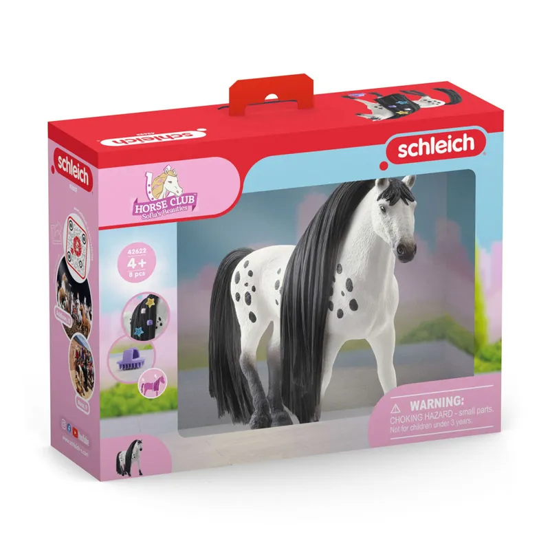 Schleich Beauty Horse Knabstrupper Stallion-1