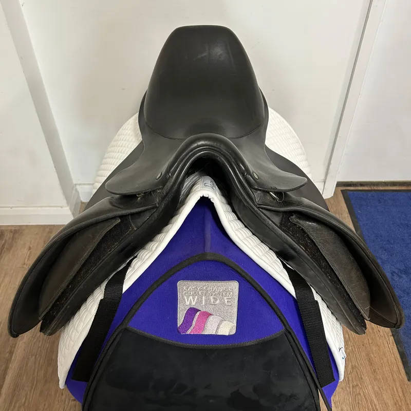 Walsall Made Dressage Saddle - Used-4