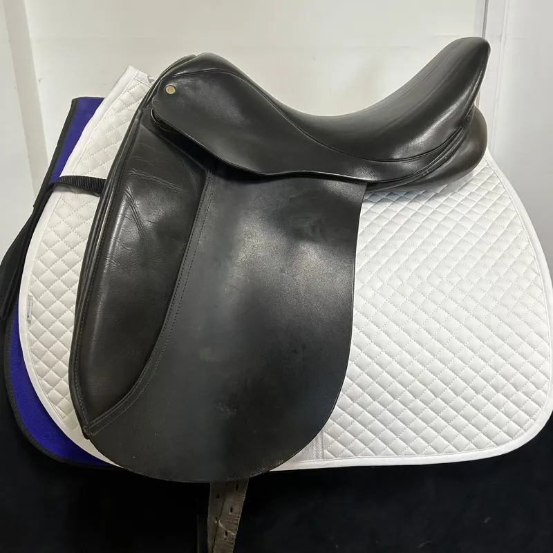 Walsall Made Dressage Saddle - Used-1