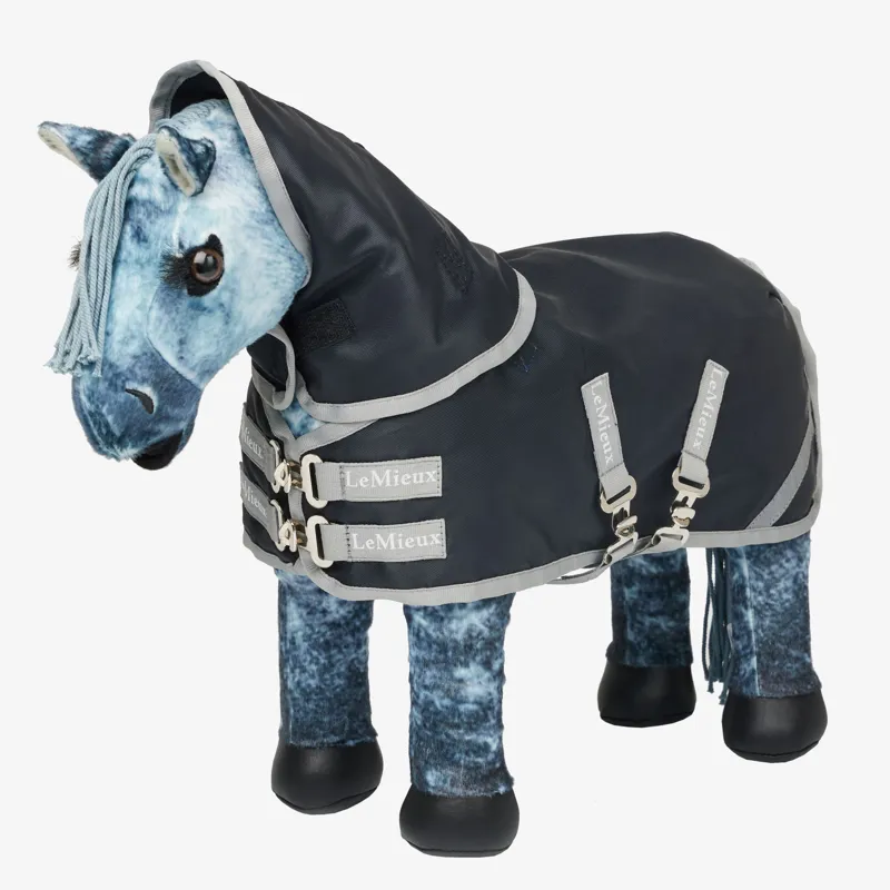 LeMieux Toy Pony Storm -Tek Rug - Black-1