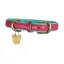 Digby and Fox Padded Leather Dog Collar - Pink