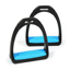 Shires Compositi Adults Premium Profile Stirrups - Bright Blue