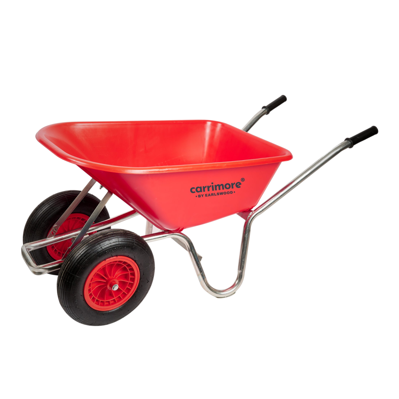 Carrimore 120 Litre Shifter Barrow - Red