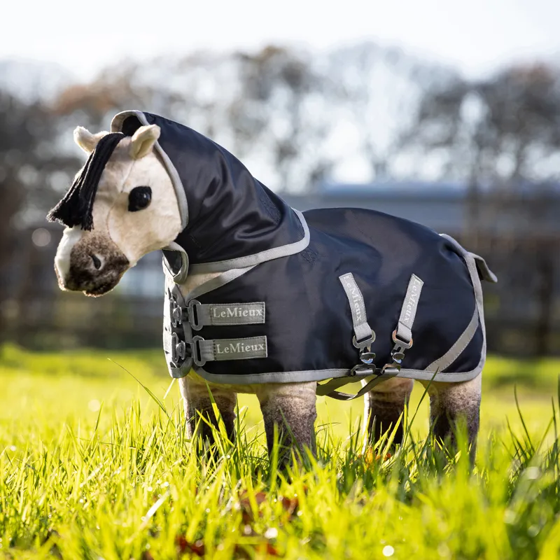 LeMieux Toy Pony Storm -Tek Rug - Black-2