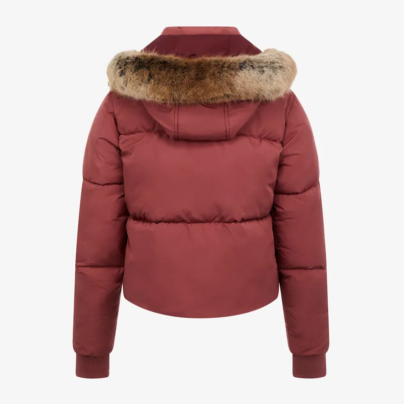 LeMieux Young Rider Gia Puffer Jacket - Orchid-4