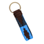 Pampeano Charro Brown Leather Loop Keyring - Navy/Blue