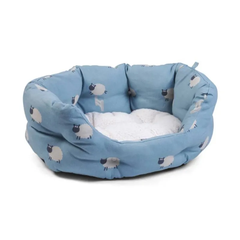 Zoon Oval Counting Sheep Bed-1