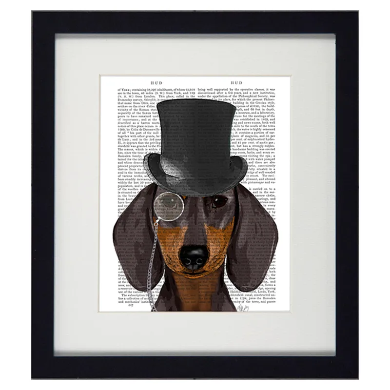 Camelot Formal Dogs I Framed Artwork