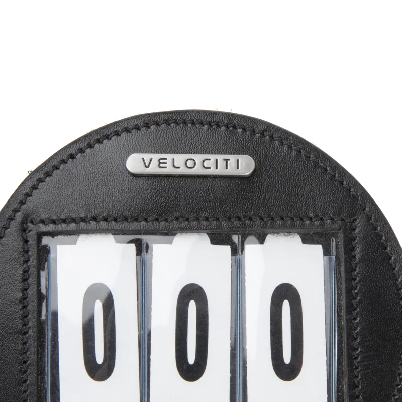 Velociti Round Number Holder - Black-2
