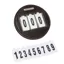 Velociti Round Number Holder - Havana