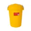 Red Gorilla Bin With Clip Lid - 80L - Yellow