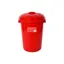 Red Gorilla Bin With Clip Lid - 80L - Red