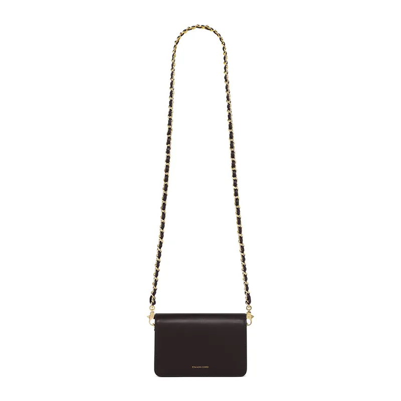 Holland Cooper Kensington Crossbody Bag - Chocolate Leather-4