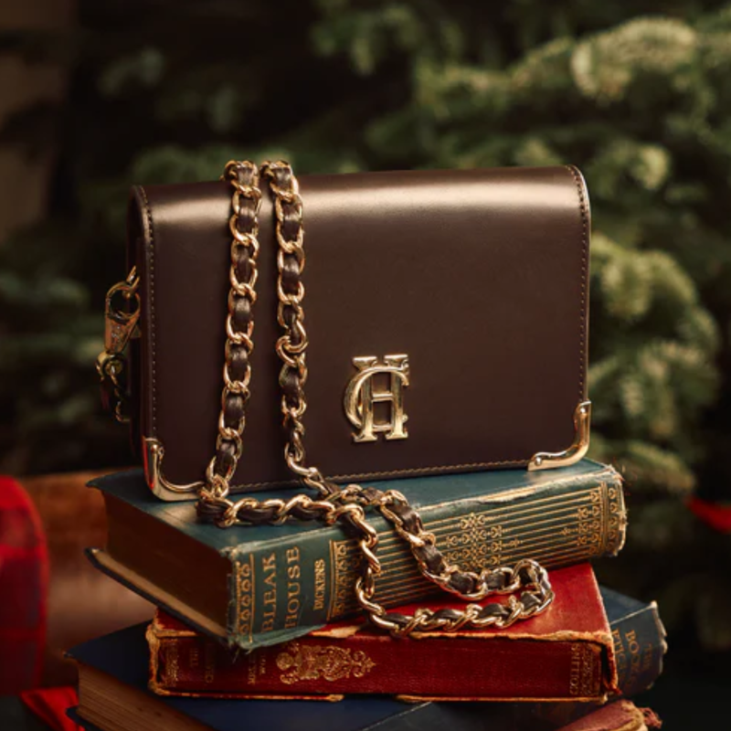 Holland Cooper Kensington Crossbody Bag - Chocolate Leather-6