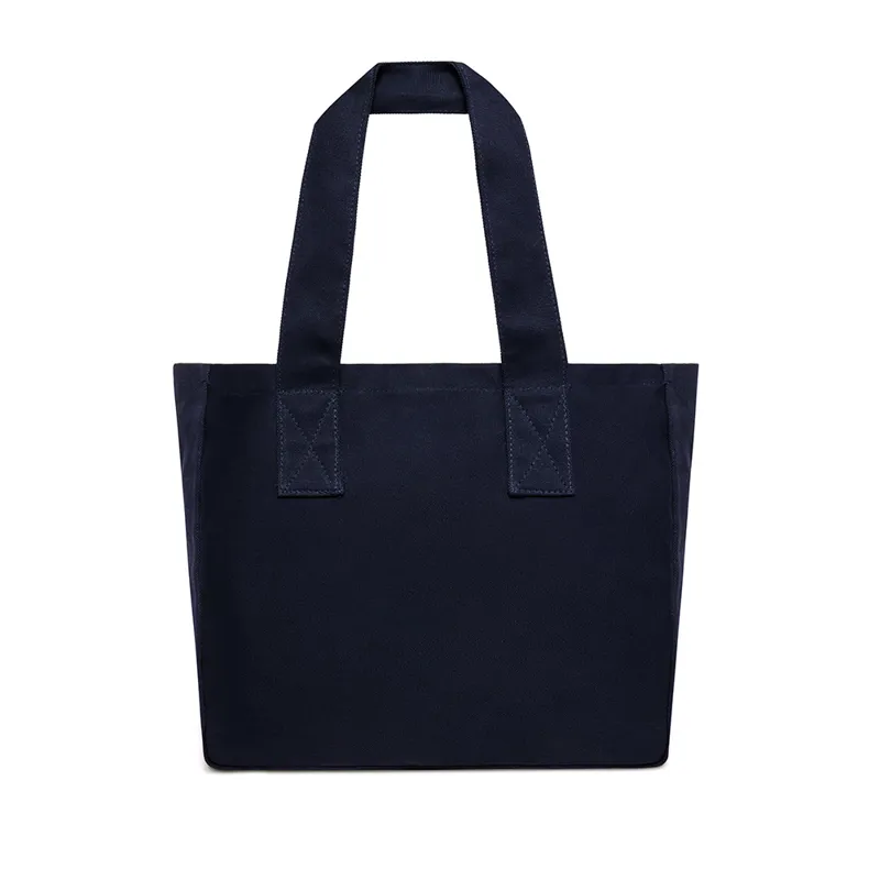 Holland Cooper Ladies Essential Tote Bag - Navy Ecru -2