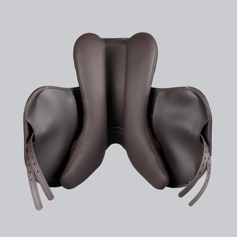 Premier Equine Rouen Synthetic Monoflap Cross Country Saddle - Dark Havana-5