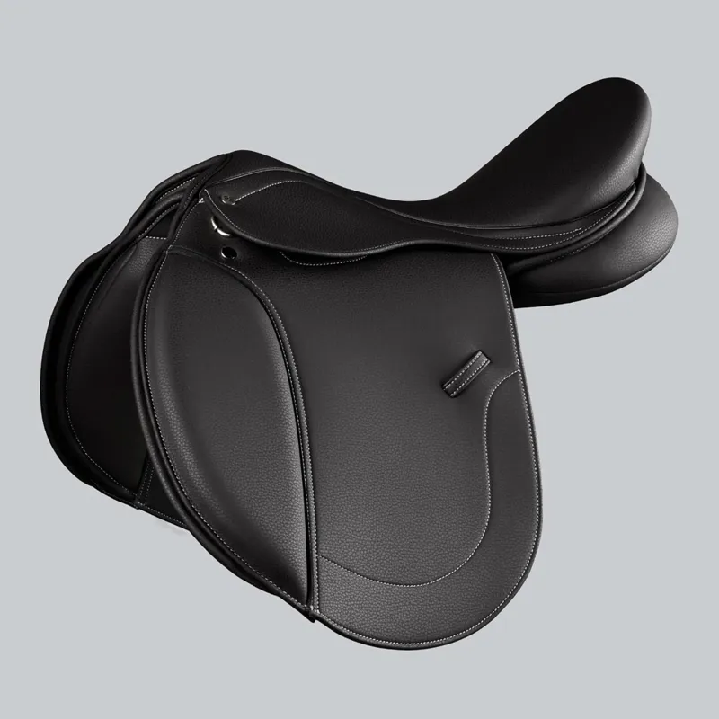 Premier Equine Bourges Synthetic GP Saddle - Black