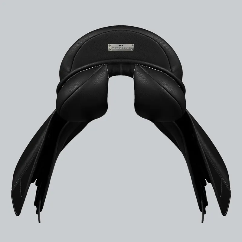 Premier Equine Bourges Synthetic GP Saddle - Black-4