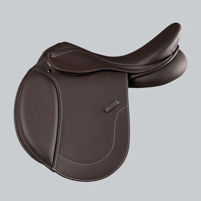 Premier Equine Bourges Synthetic GP Saddle - Dark Havana-1