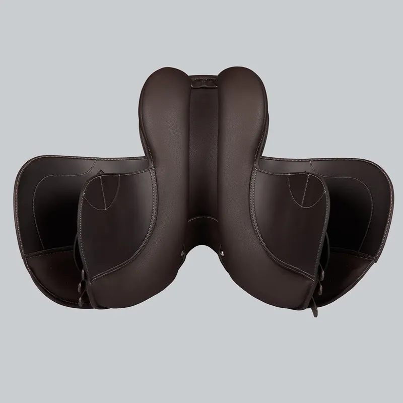 Premier Equine Bourges Synthetic GP Saddle - Dark Havana-5