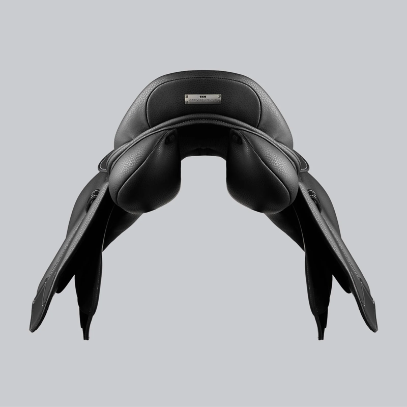 Premier Equine Antibes Synthetic Jump Saddle - Black-4