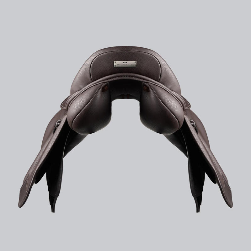 Premier Equine Antibes Synthetic Jump Saddle - Dark Havana-5