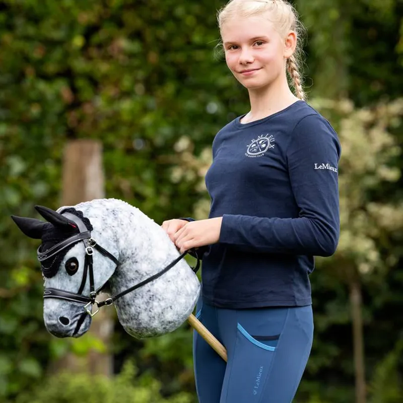 LeMieux Hobby Horse Competition Bridle - Black-2