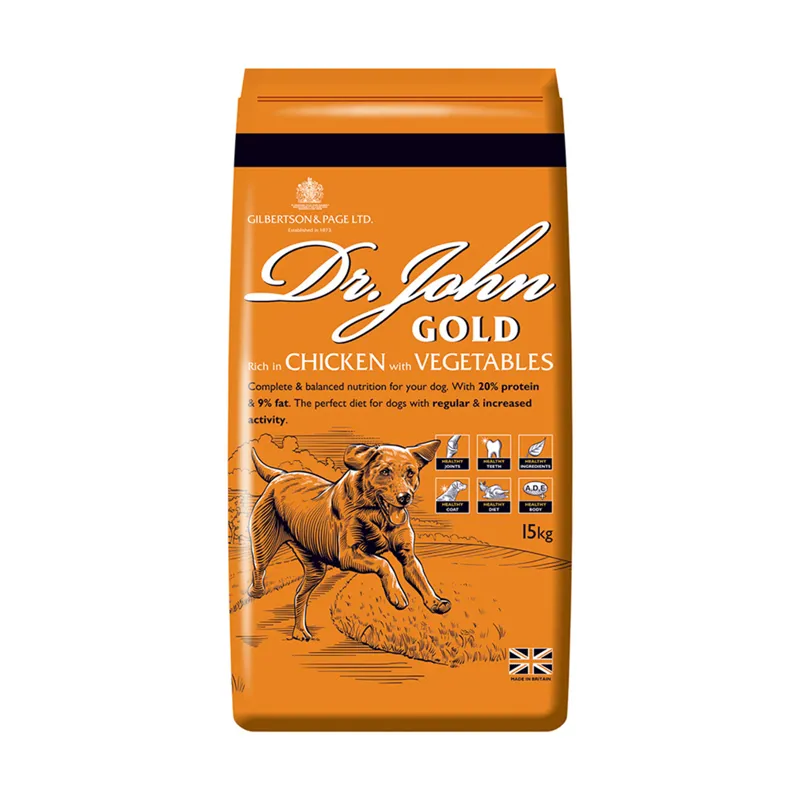 Dr John Gold with Chicken Vegetable And Gravy Dog Food