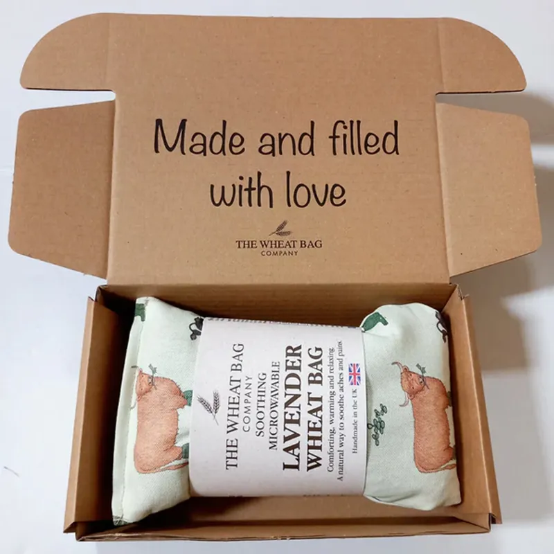 The Wheat Bag Company Lavender Wheat Bag - Wellie Boot Cows-2