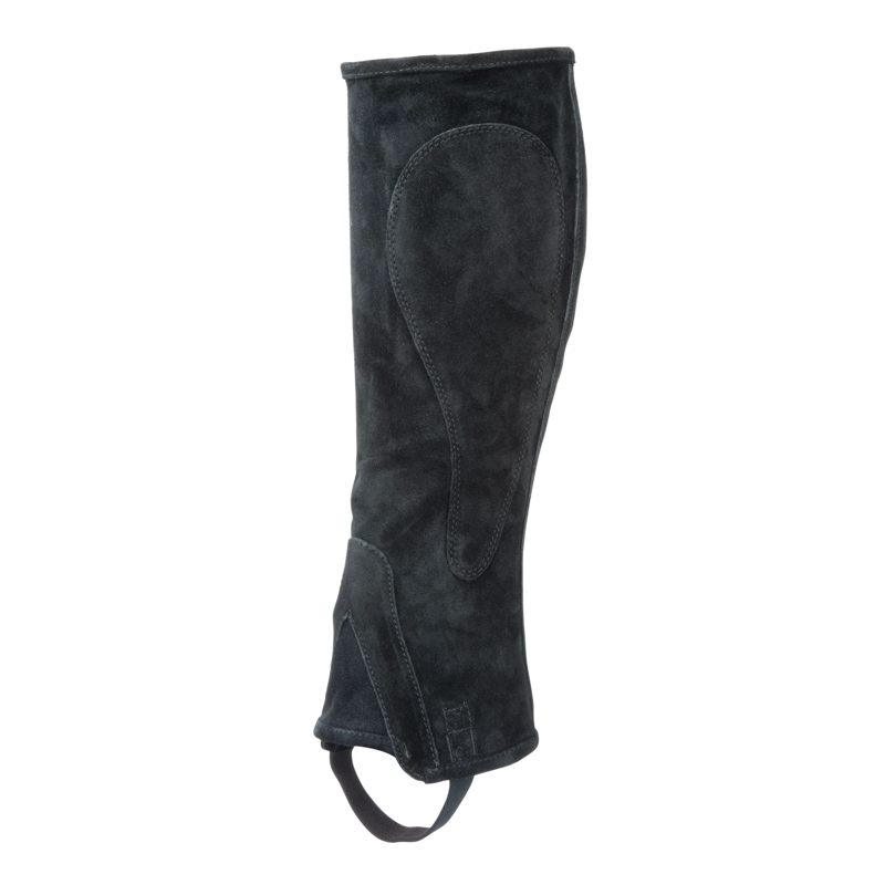 Moretta Suede Half Chaps - Adult Black-1