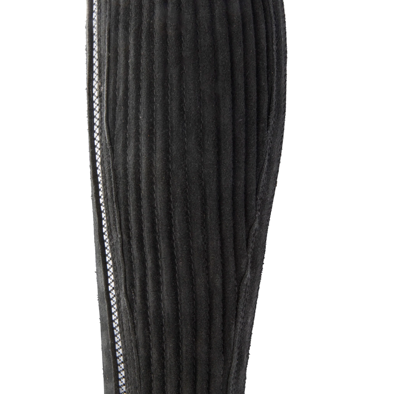 Moretta Suede Half Chaps - Adult Black-3