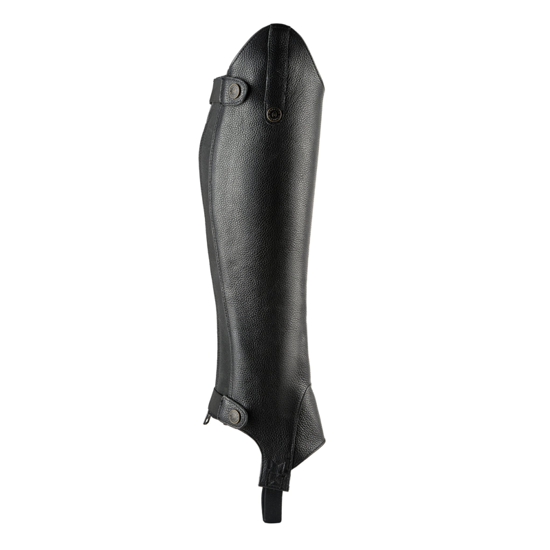 Moretta Leather Gaiters - Adult Black-2