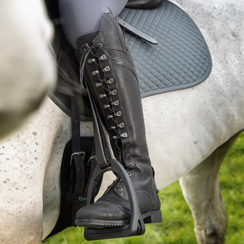 Moretta Maddalena Riding Boots - Black-3