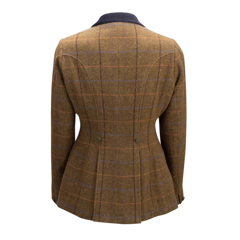 Aubrion Ladies Saratoga Jacket - Oak Brown Check-1