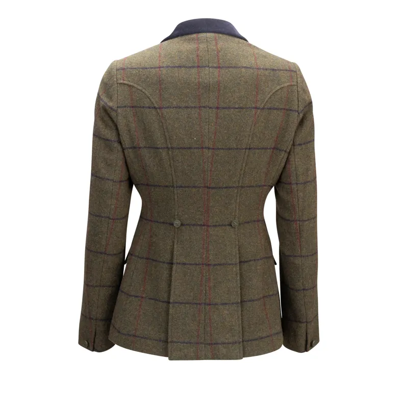 Aubrion Ladies Saratoga Jacket - Spruce Green Check-1