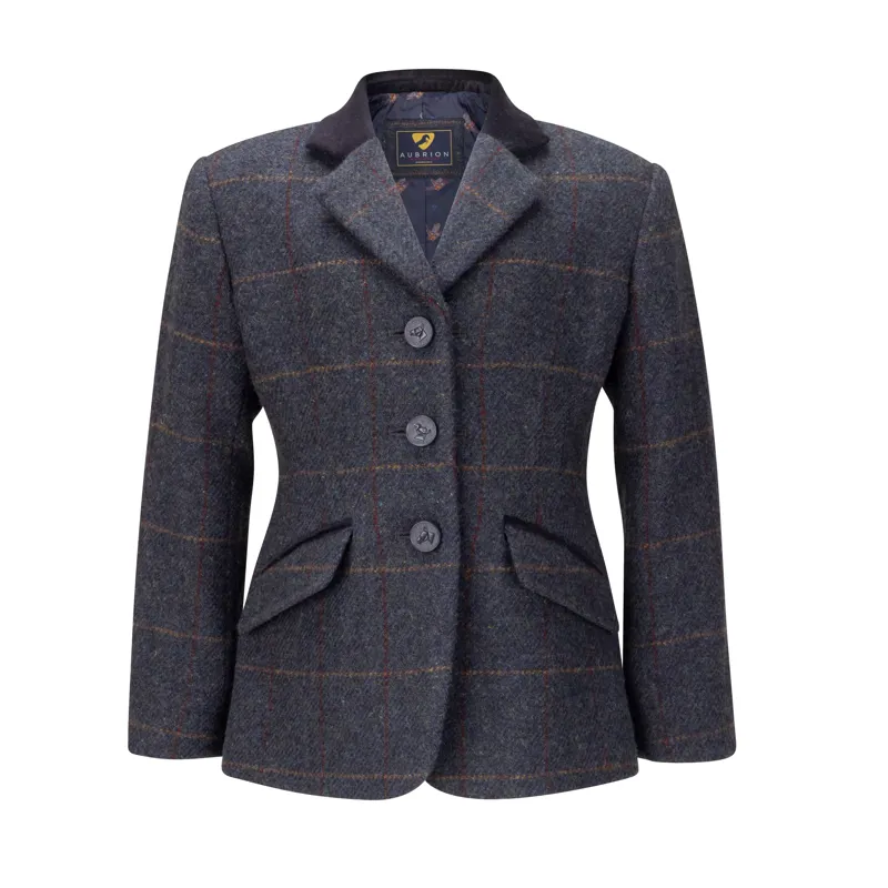 Aubrion Ladies Saratoga Jacket - Juniper Navy Check