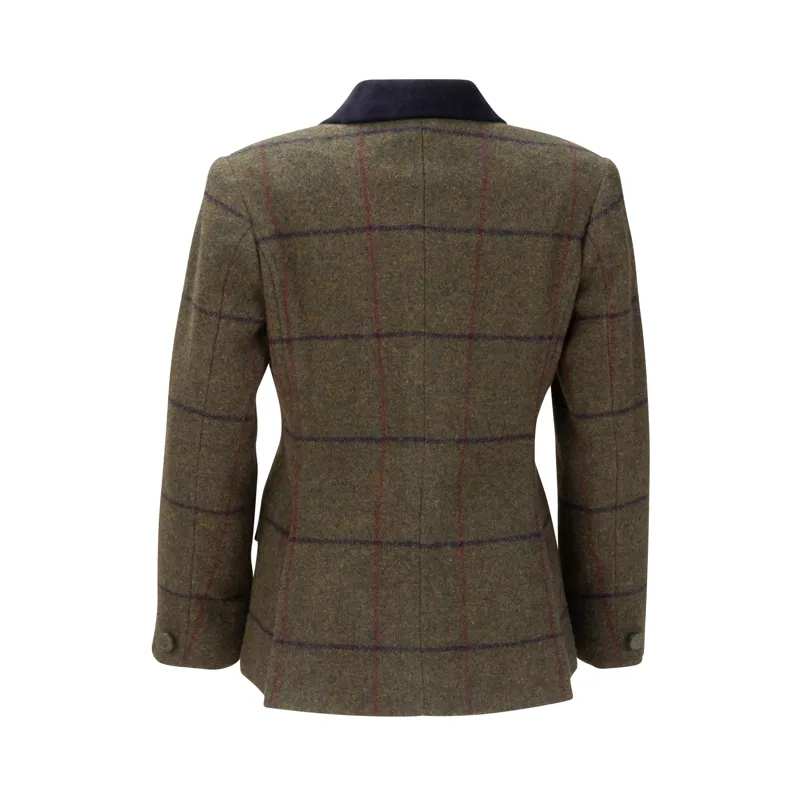 Aubrion Childs Saratoga Jacket - Spruce Green Check-1