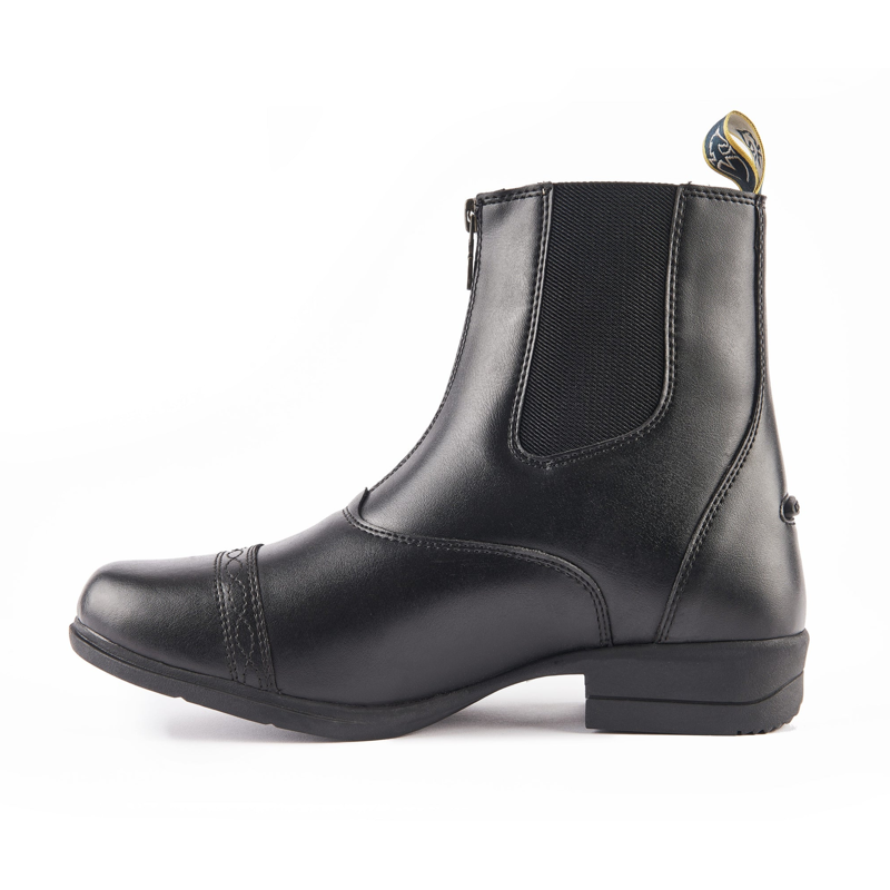 Moretta Clio Child Paddock Boots - Black-4