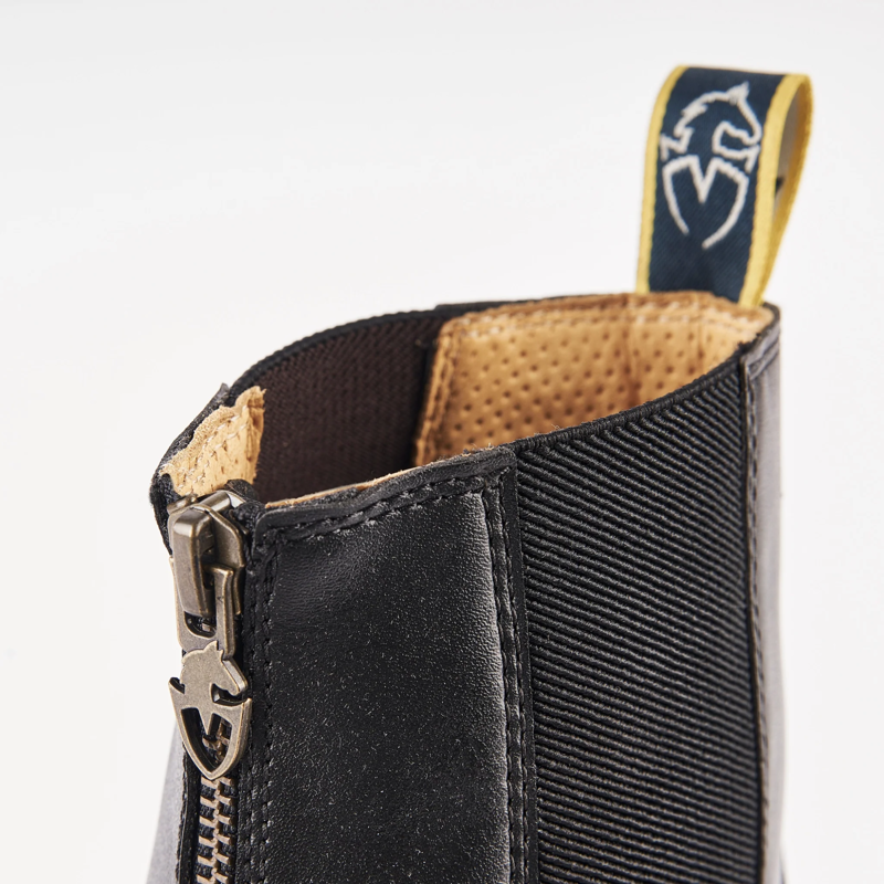 Moretta Clio Child Paddock Boots - Black-5