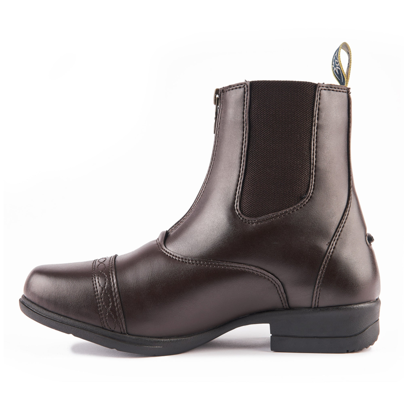 Moretta Clio Child Paddock Boots - Brown-3
